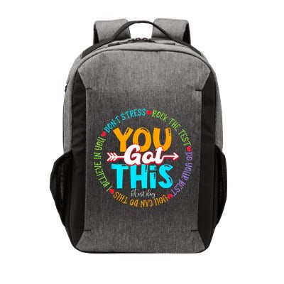 Test Day Rock The Test Teacher Testing Day You Got This Vector Backpack