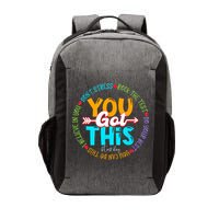 Test Day Rock The Test Teacher Testing Day You Got This Vector Backpack