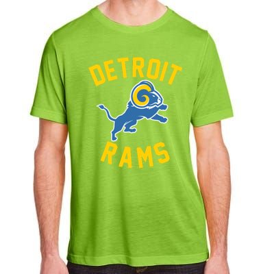 Trending Detroit Rams Logo Adult ChromaSoft Performance T-Shirt