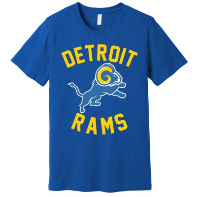 Trending Detroit Rams Logo Premium T-Shirt