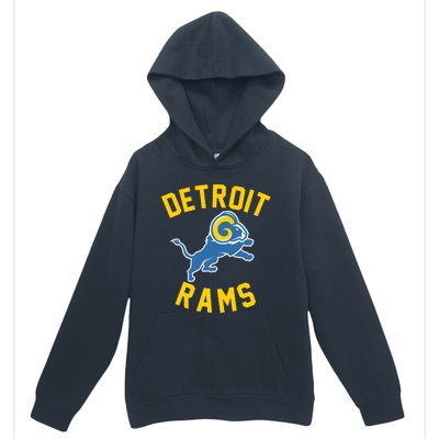 Trending Detroit Rams Logo Urban Pullover Hoodie