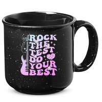 Test Day Rock The Test Do Your Best Testing Day Teacher 15oz Campfire Ceramic Mug