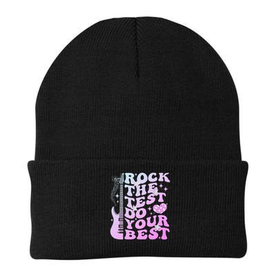 Test Day Rock The Test Do Your Best Testing Day Teacher Beanie