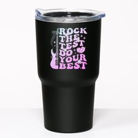 Test Day Rock The Test Do Your Best Testing Day Teacher Tumbler