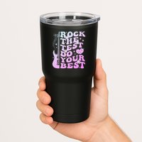 Test Day Rock The Test Do Your Best Testing Day Teacher Tumbler