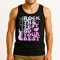 Test Day Rock The Test Do Your Best Testing Day Teacher Tank Top