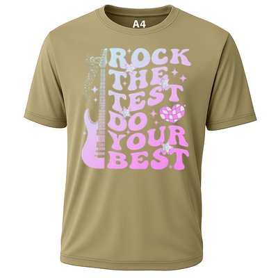 Test Day Rock The Test Do Your Best Testing Day Teacher Performance Shirt