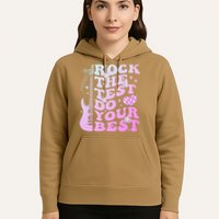 Test Day Rock The Test Do Your Best Testing Day Teacher Hoodie