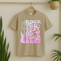 Test Day Rock The Test Do Your Best Testing Day Teacher T-Shirt
