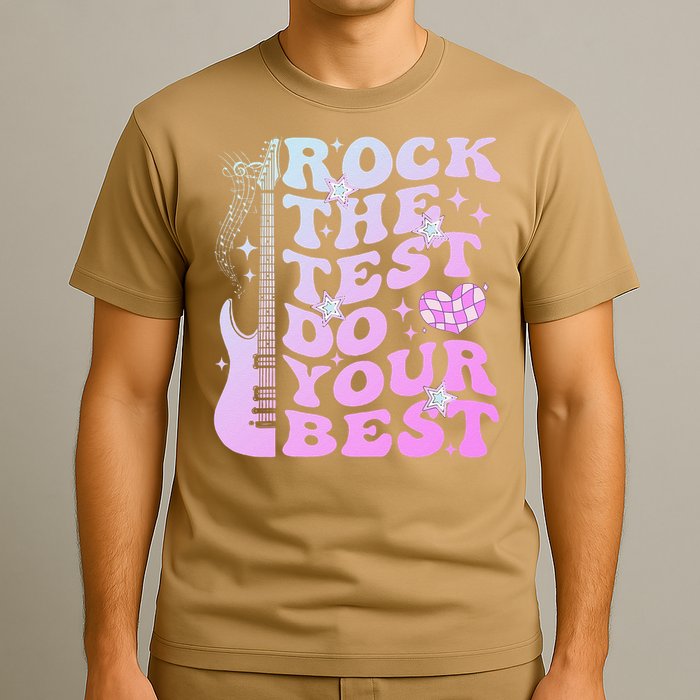 Test Day Rock The Test Do Your Best Testing Day Teacher T-Shirt