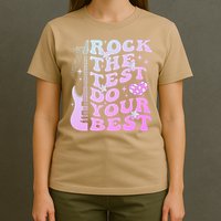 Test Day Rock The Test Do Your Best Testing Day Teacher T-Shirt