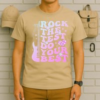 Test Day Rock The Test Do Your Best Testing Day Teacher T-Shirt