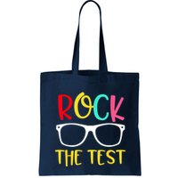 Test Day Rock The Test Teacher Testing D.ay Funny Teacher Bag