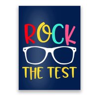 Test Day Rock The Test Teacher Testing D.ay Funny Teacher Poster
