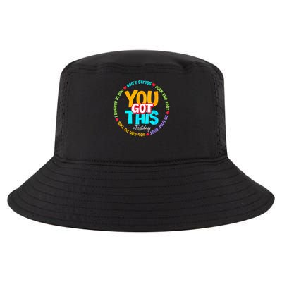 Test Day Rock The Test Testing Day You Got This Cool Comfort Performance Bucket Hat