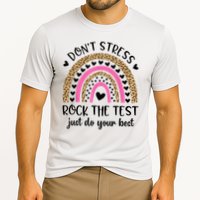 Test Day Rock The Test Rainbow Teacher Testing Day Performance Shirt