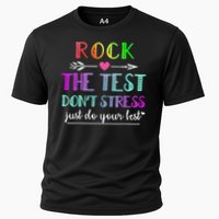 Test Day Rock The Test Teacher Testing Day Performance Shirt