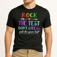Test Day Rock The Test Teacher Testing Day Performance Shirt