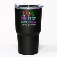 Test Day Rock The Test Teacher Testing Day Tumbler