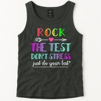 Test Day Rock The Test Teacher Testing Day Tank Top