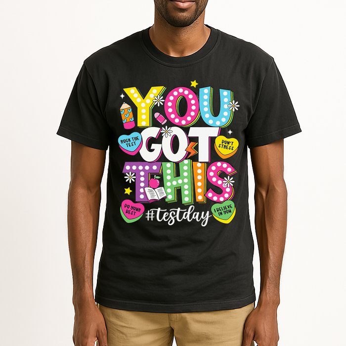 Test Day Rock The Test You Got This Teacher Test Testing Tall T-Shirt