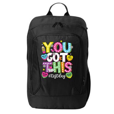 Test Day Rock The Test You Got This Teacher Test Testing City Backpack