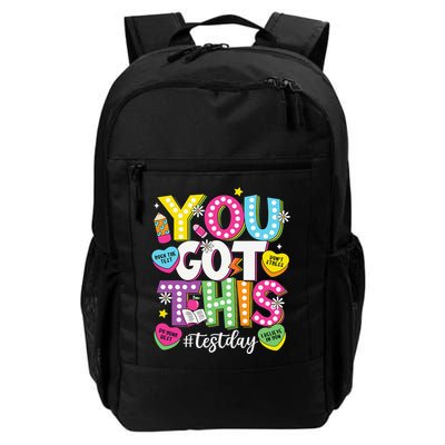 Test Day Rock The Test You Got This Teacher Test Testing Backpack