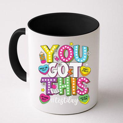 Test Day Rock The Test You Got This Teacher Test Testing Mug