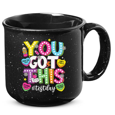 Test Day Rock The Test You Got This Teacher Test Testing 15oz Campfire Ceramic Mug