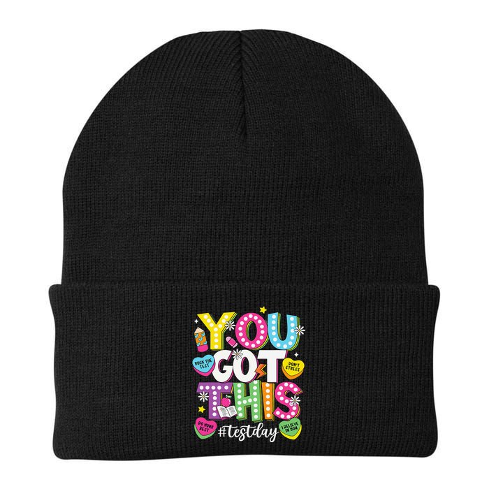 Test Day Rock The Test You Got This Teacher Test Testing Beanie
