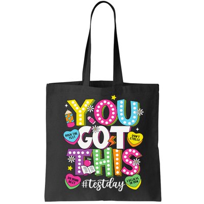 Test Day Rock The Test You Got This Teacher Test Testing Bag
