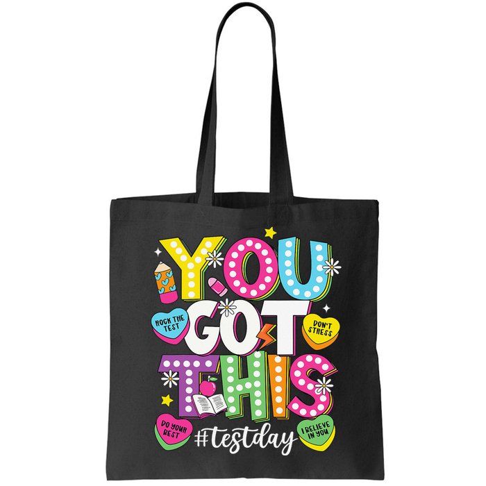 Test Day Rock The Test You Got This Teacher Test Testing Bag
