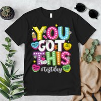 Test Day Rock The Test You Got This Teacher Test Testing Premium T-Shirt