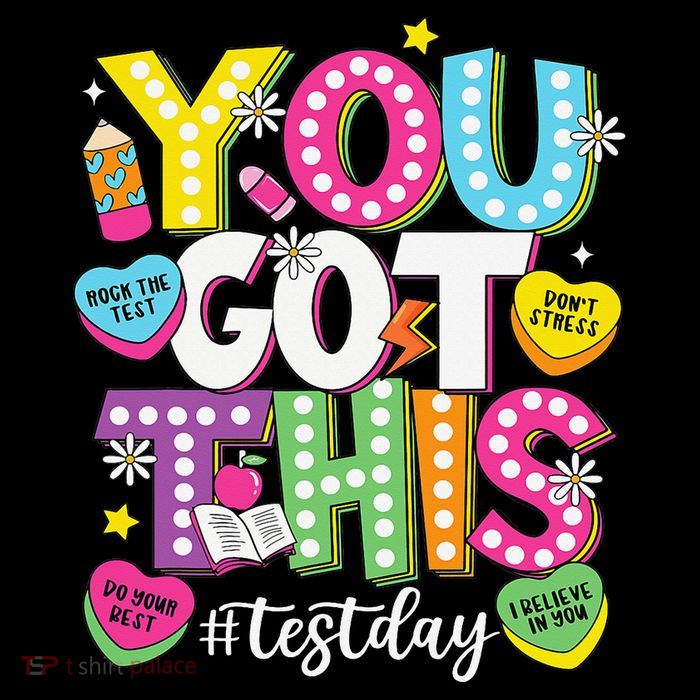 Test Day Rock The Test You Got This Teacher Test Testing Toddler Sweatshirt