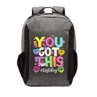 Test Day Rock The Test You Got This Teacher Test Testing Vector Backpack