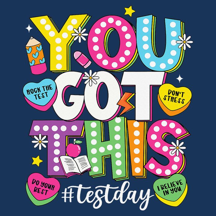 Test Day Rock The Test You Got This Teacher Test Testing Infant Baby Jersey Bodysuit
