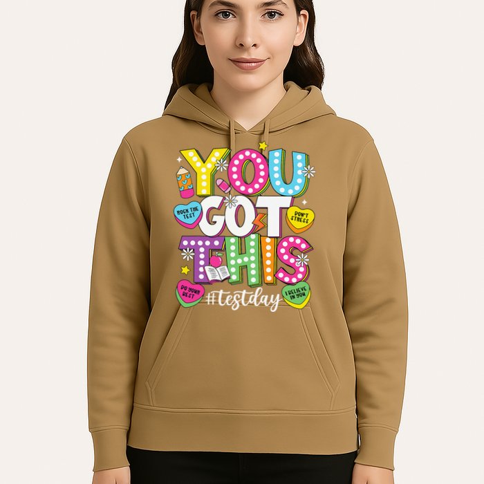 Test Day Rock The Test You Got This Teacher Test Testing Hoodie