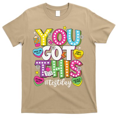 Test Day Rock The Test You Got This Teacher Test Testing T-Shirt