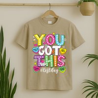 Test Day Rock The Test You Got This Teacher Test Testing T-Shirt