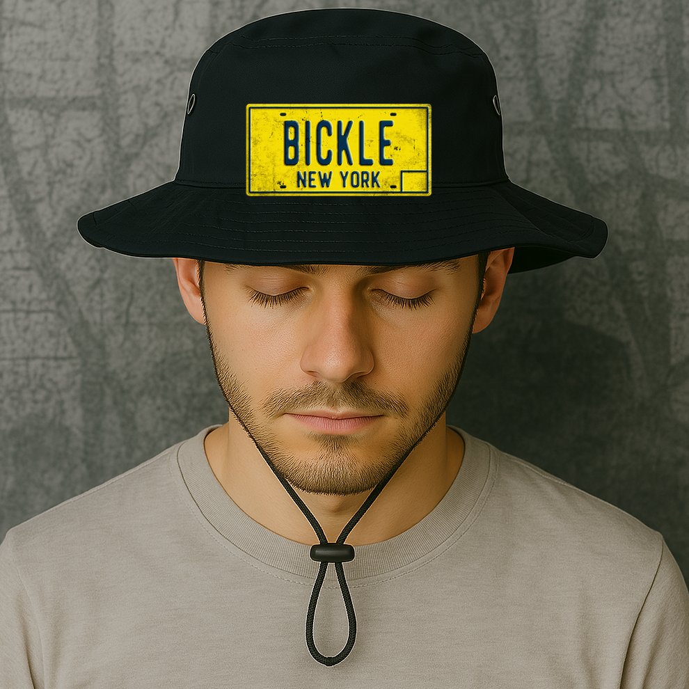 Taxi Driver Retro Old Ny Movie Travis Bickle License Plate Bucket Hat
