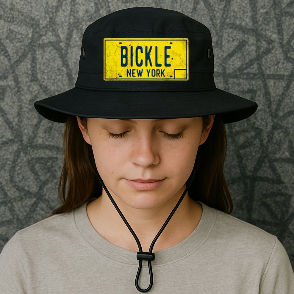 Taxi Driver Retro Old Ny Movie Travis Bickle License Plate Bucket Hat