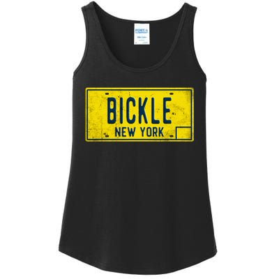 Taxi Driver Retro Old Ny Movie Travis Bickle License Plate Ladies Essential Tank