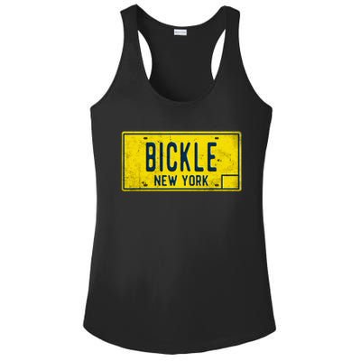 Taxi Driver Retro Old Ny Movie Travis Bickle License Plate Ladies PosiCharge Competitor Racerback Tank