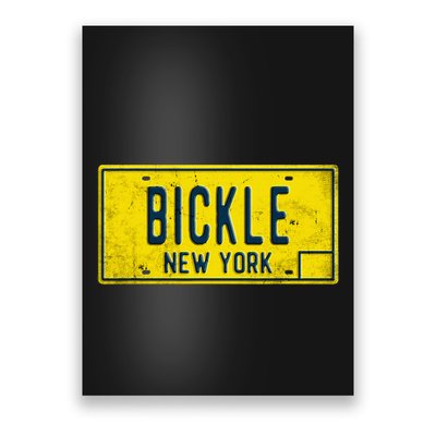 Taxi Driver Retro Old Ny Movie Travis Bickle License Plate Poster