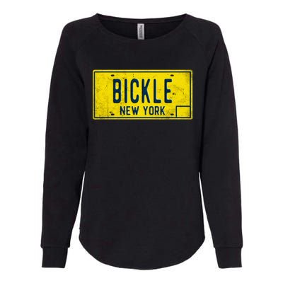 Taxi Driver Retro Old Ny Movie Travis Bickle License Plate Womens California Wash Sweatshirt