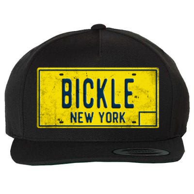 Taxi Driver Retro Old Ny Movie Travis Bickle License Plate Wool Snapback Cap