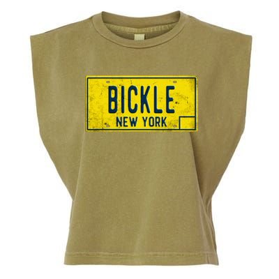 Taxi Driver Retro Old Ny Movie Travis Bickle License Plate Garment-Dyed Women's Muscle Tee