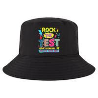 Test Day Rock The Test Just Do Your Best Teacher Testing Cool Comfort Performance Bucket Hat