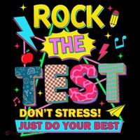Test Day Rock The Test Just Do Your Best Teacher Testing Mug