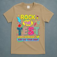 Test Day Rock The Test Just Do Your Best Teacher Testing T-Shirt